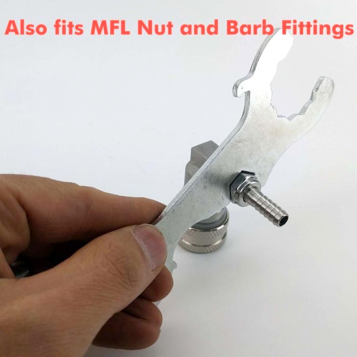 7 IN 1 FAUCET TAP WRENCH/SPANNER TOOL - DUOTIGHT TUBE REMOVER