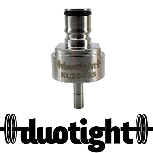 Carbonation & Line Cleaning Cap (Stainless Steel) - Duotight compatible