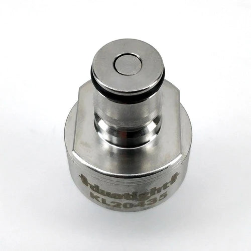 Carbonation & Line Cleaning Cap (Stainless Steel) - Duotight compatible