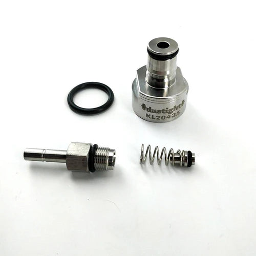 Carbonation & Line Cleaning Cap (Stainless Steel) - Duotight compatible