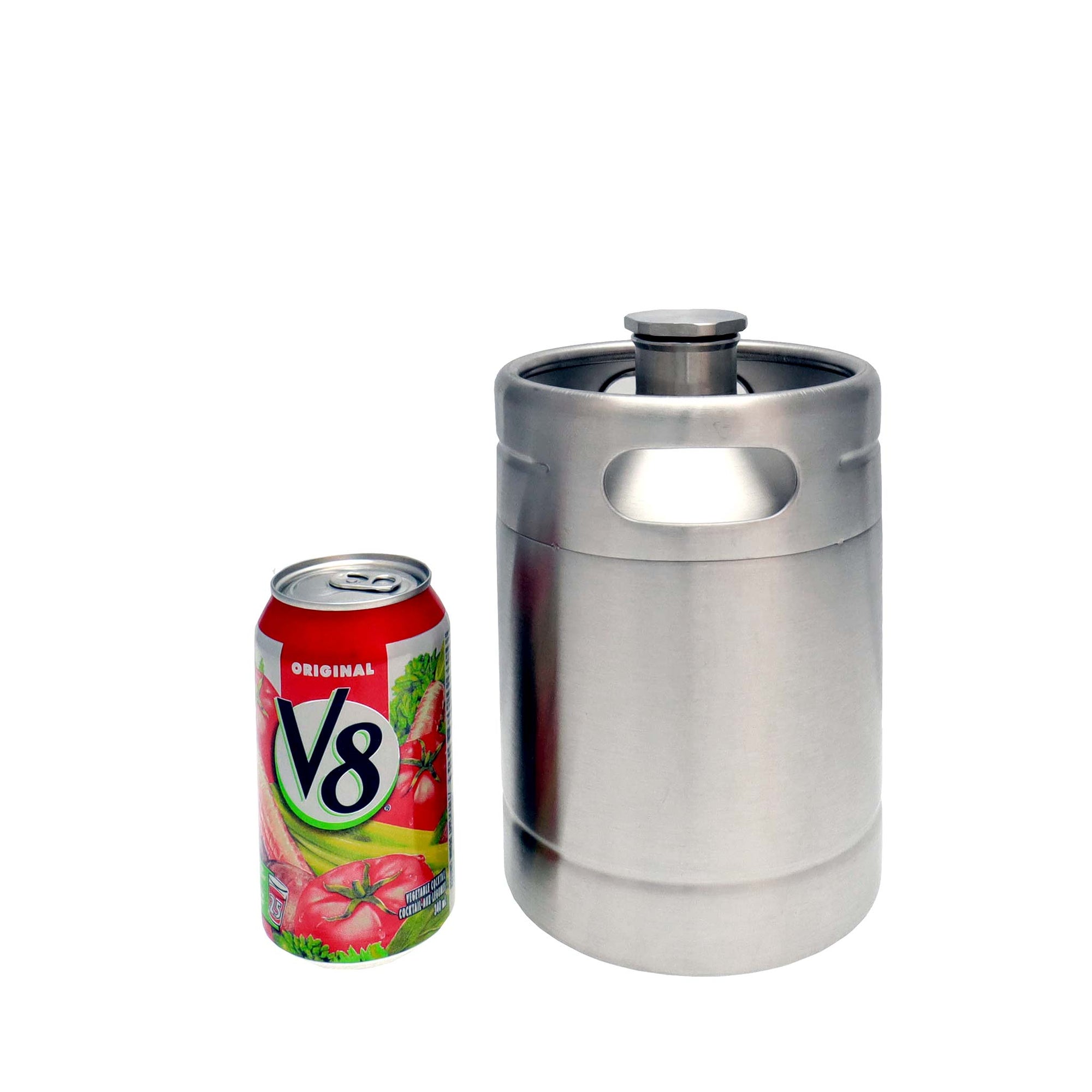 Stubby (64oz/2L) Stainless, Single Wall