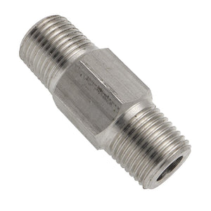 1/8" NPT to 1/8" NPT Coupling (male to male)