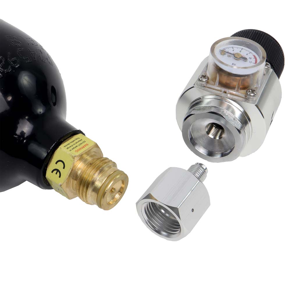 Mini Regulator to Paint Ball CO2 Tank