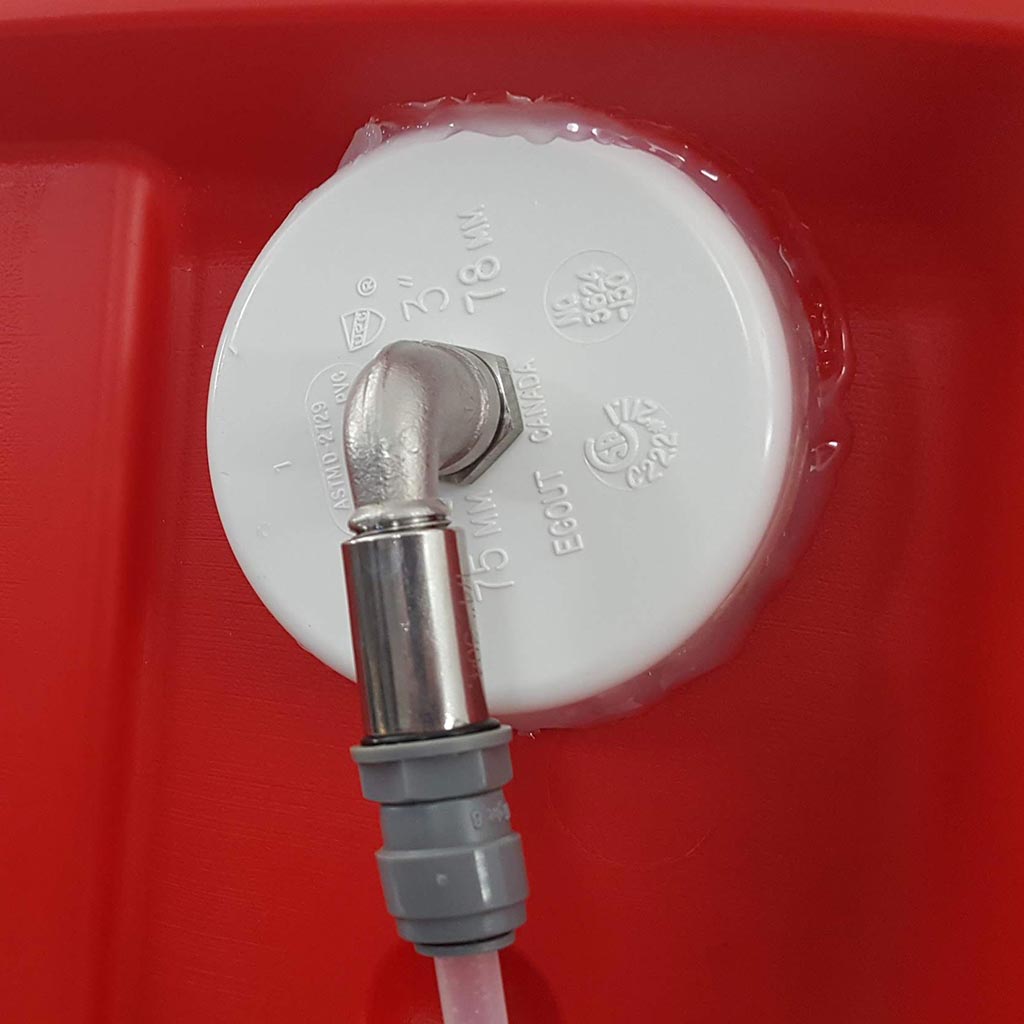 DUOTIGHT - 8MM(5/16) X 1/4 NPT MALE (WITH SEATED O-RING)