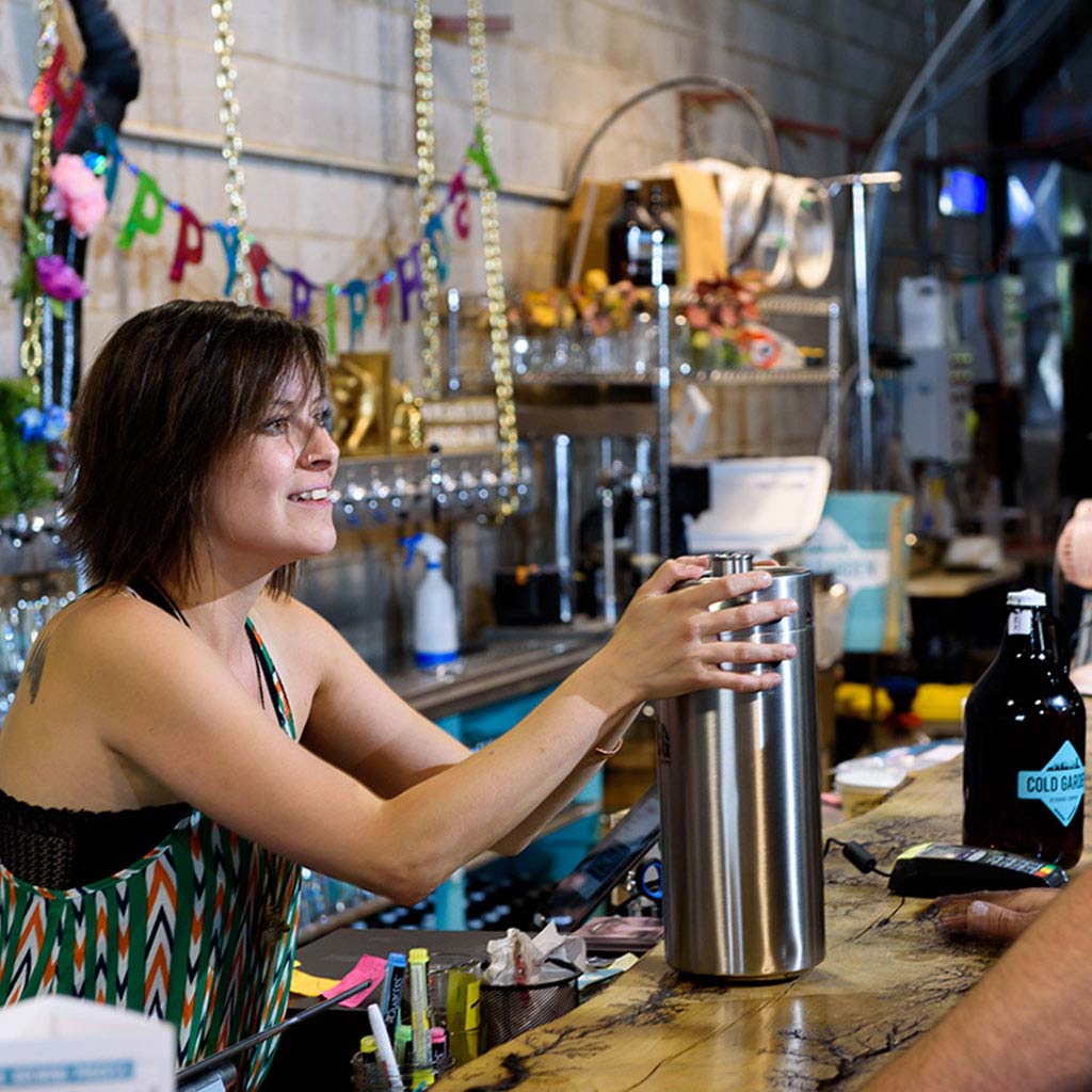 Tallboy (128oz/4L) Stainless, Single Wall