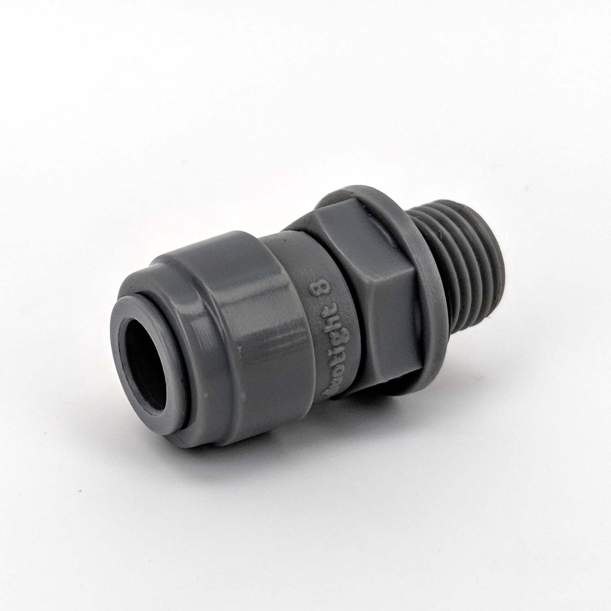 DUOTIGHT - 8MM(5/16) X 1/4 NPT MALE (WITH SEATED O-RING)