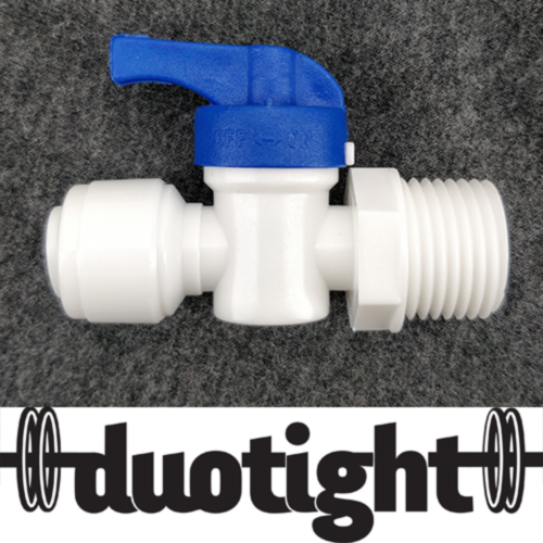Duotight - 9.5mm (3/8) x 1/2inch Male Ball Valve