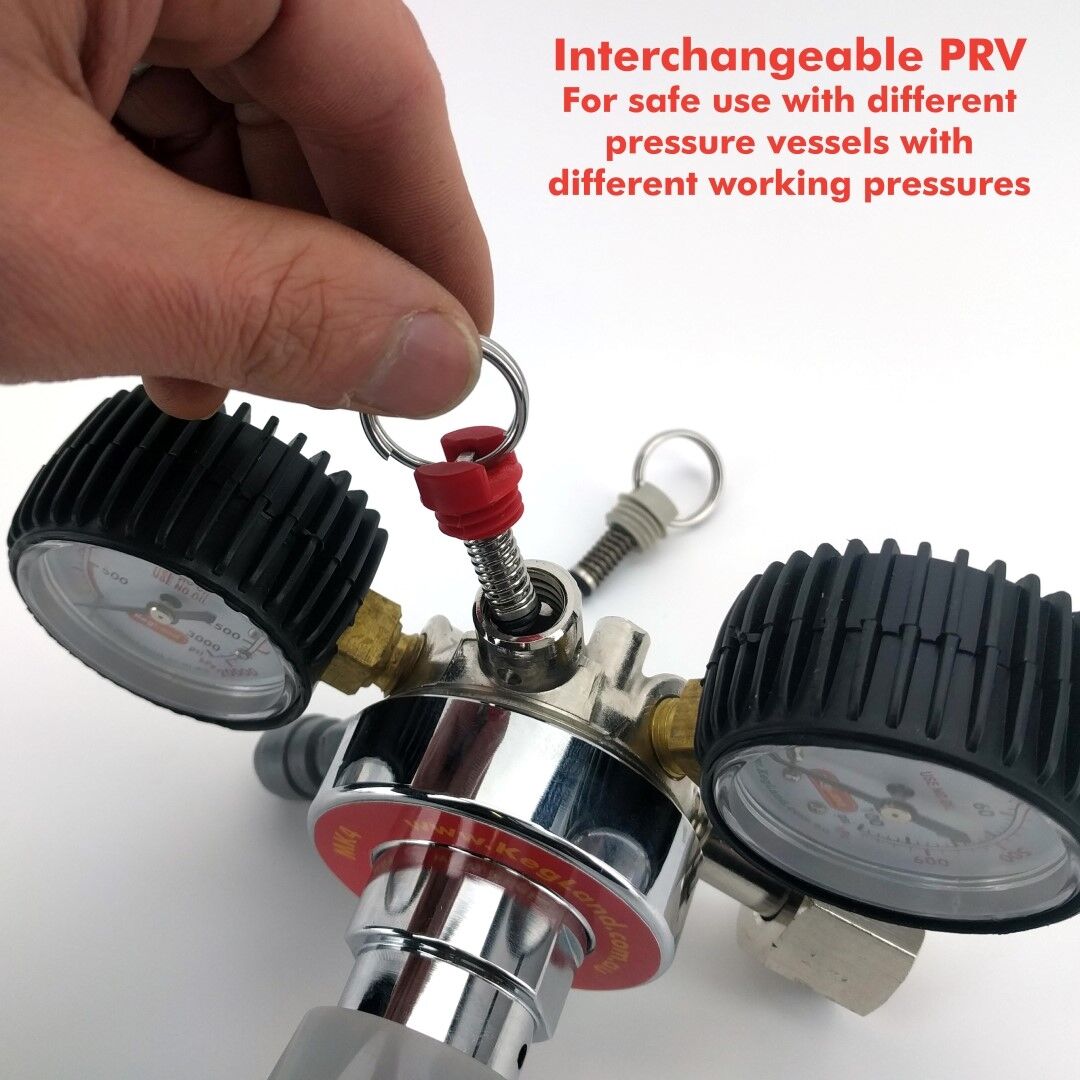 MK4 Dual Gauge Gas Regulator (CGA-320)