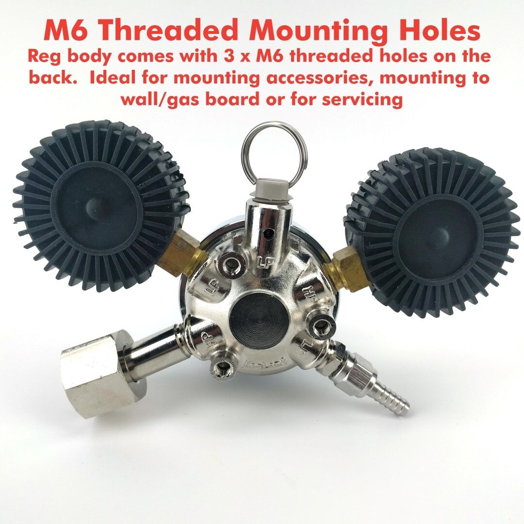 MK4 Dual Gauge Gas Regulator (CGA-320)