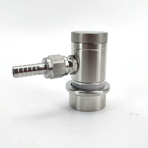 Stainless Ball Lock Disconnect - MFL Threaded (Grey/Gas)