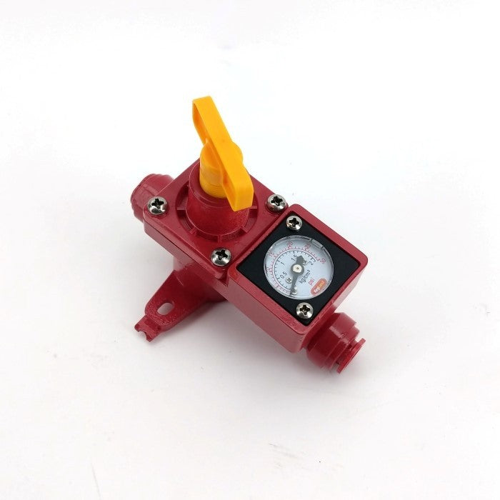 DUOTIGHT - BLOWTIE 2 SPUNDING VALVE / PRESSURE RELIEF WITH INTEGRATED GAUGE 0-15PSI