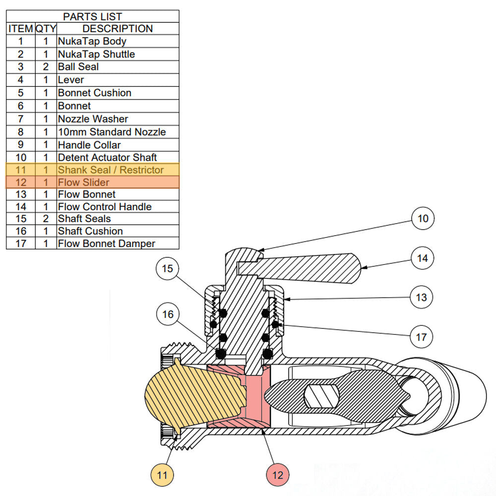 NukaTap - FC - Gen1 Replacement Shuttles