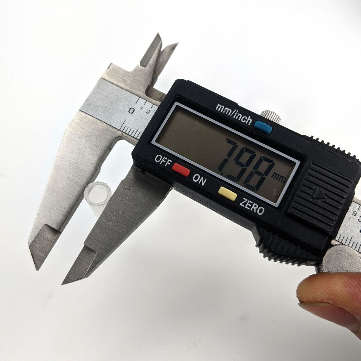 Rigid Plastic Joiner 8mm (5/16)OD x 6mm ID x 50mm Long