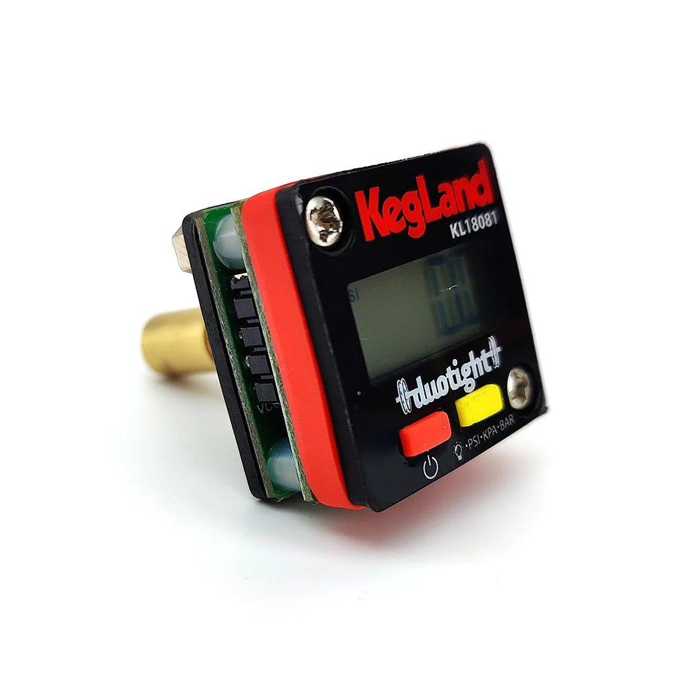 Digital Illuminated Mini Gauge 0-90psi (0-6.2bar) - duotight 8mm 5/16 Stem