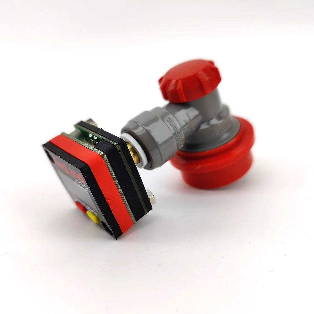 Digital Illuminated Mini Gauge 0-90psi (0-6.2bar) - duotight 8mm 5/16 Stem