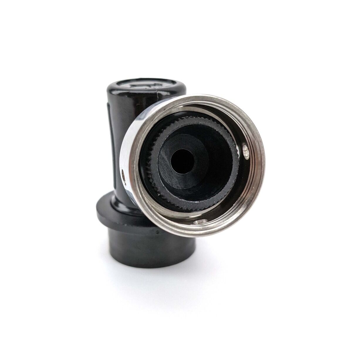 Ball Lock Disconnect (Black/Liquid) - with Integrated Tap Shank and Collar