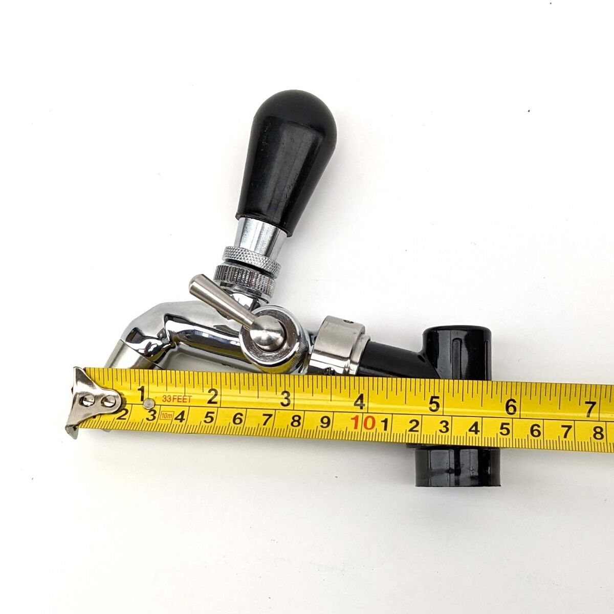 Ball Lock Disconnect (Black/Liquid) - with Integrated Tap Shank and Collar