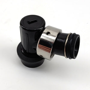 Ball Lock Disconnect (Black/Liquid) - with Integrated Tap Shank and Collar