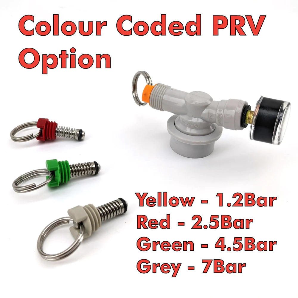 Ball Lock Disconnect Spunding Valve G2