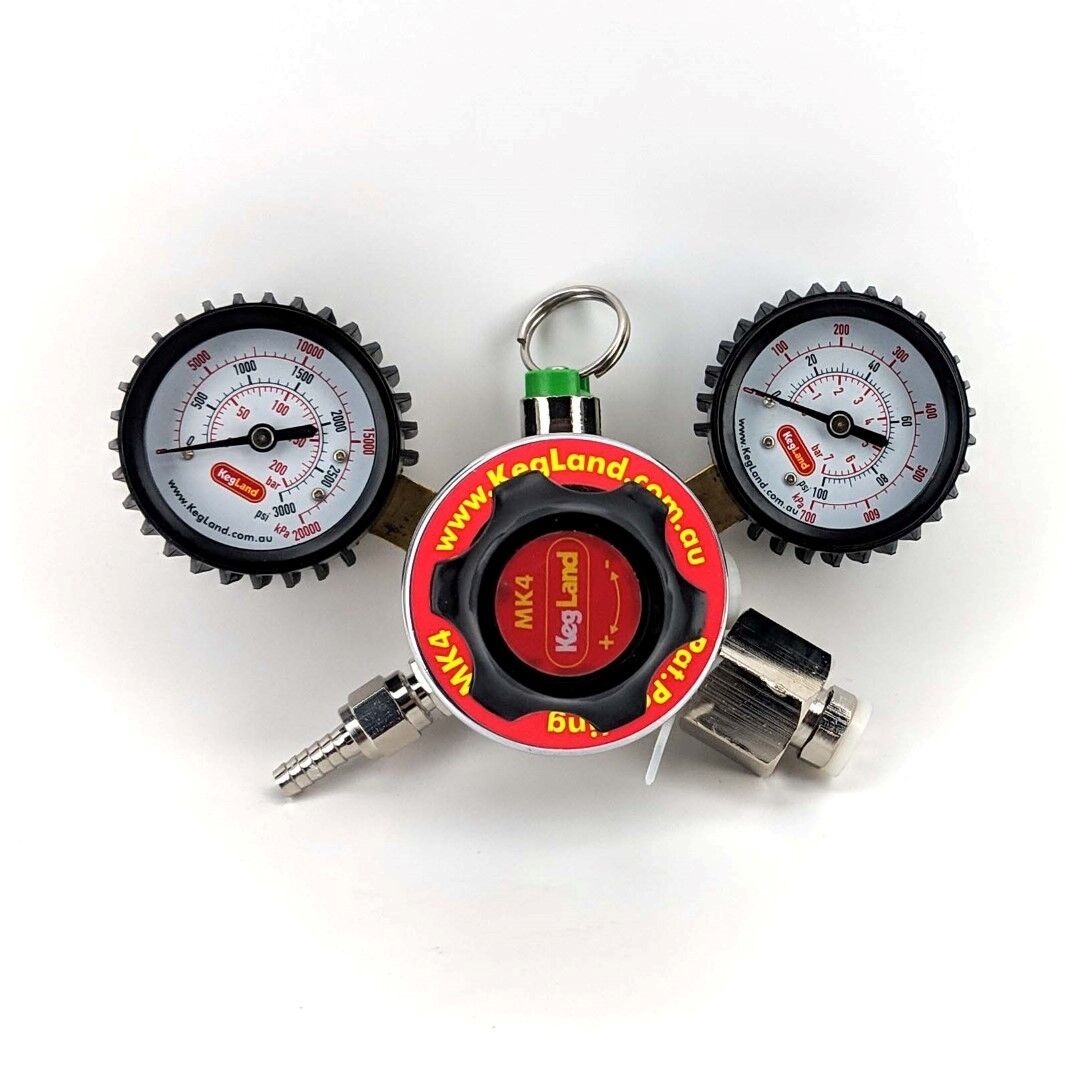 MK4 Dual Gauge Gas Regulator (CGA-320)
